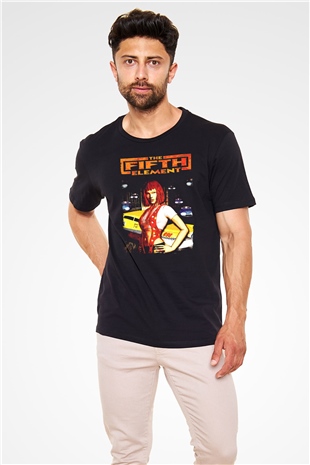 The Fifth Element Siyah Unisex Tişört