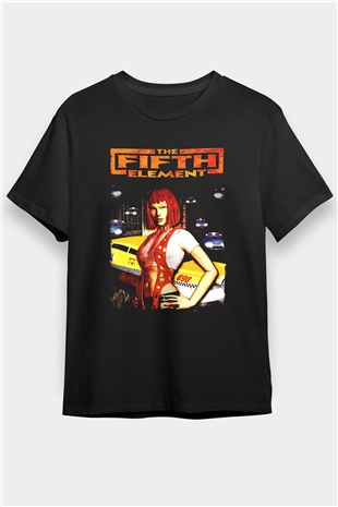 The Fifth Element Siyah Unisex Tişört
