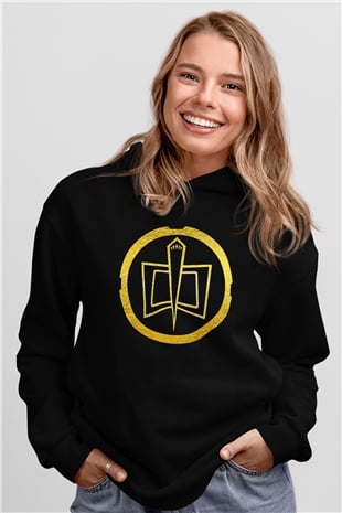 The Greatest American Hero Siyah Unisex Hoodie