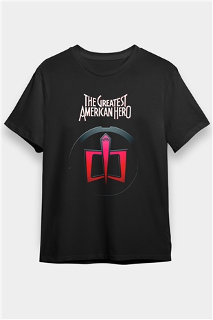 The Greatest American Hero Siyah Unisex Tişört