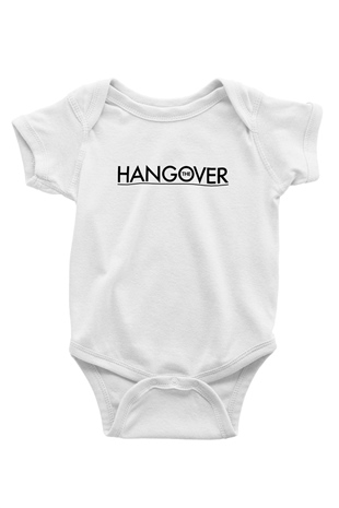 The Hangover Baskılı Beyaz Unisex Bebek Body - Zıbın