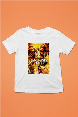 The Hangover Beyaz Unisex Çocuk Tişört