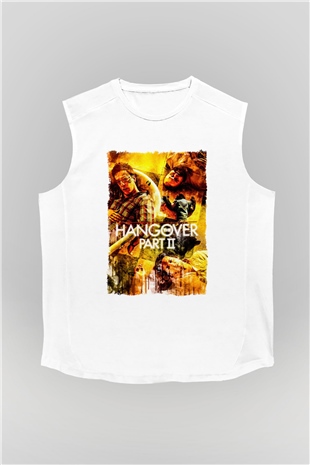 The Hangover Beyaz Unisex Kolsuz Tişört