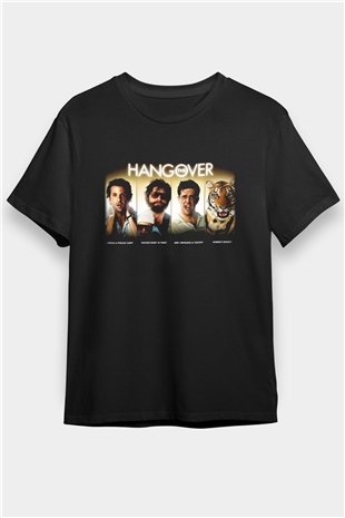 The Hangover Siyah Unisex Tişört T-Shirt