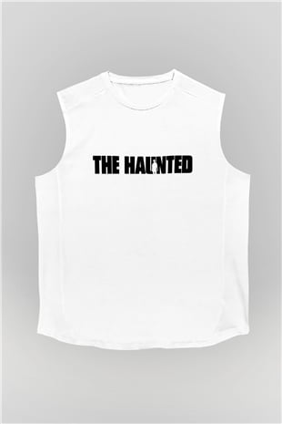 The Haunted Beyaz Unisex Kolsuz Tişört