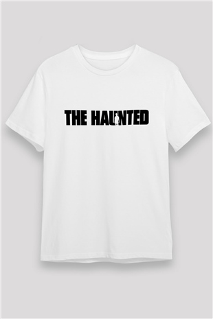The Haunted Beyaz Unisex Tişört T-Shirt - TişörtFabrikası