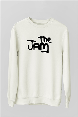 The Jam Beyaz Unisex Sweatshirt