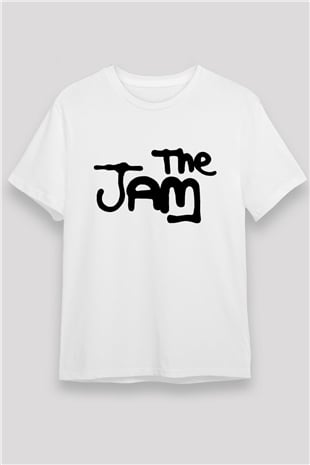 The Jam Beyaz Unisex Tişört T-Shirt - TişörtFabrikası