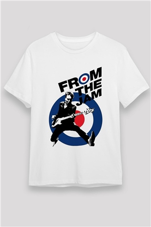 The Jam Beyaz Unisex Tişört T-Shirt - TişörtFabrikası