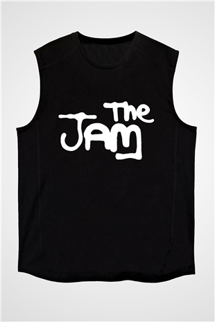 The Jam Siyah Unisex Kolsuz Tişört