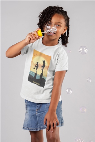 The Karate Kid Beyaz Unisex Çocuk Tişört