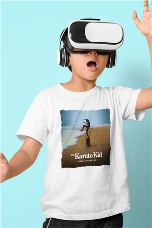 The Karate Kid Beyaz Unisex Çocuk Tişört