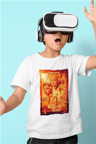 The Karate Kid Beyaz Unisex Çocuk Tişört