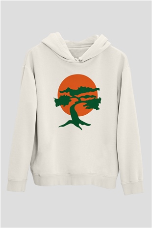 The Karate Kid Beyaz Unisex Hoodie