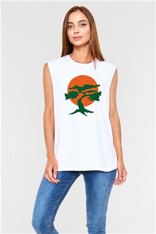 The Karate Kid Beyaz Unisex Kolsuz Tişört