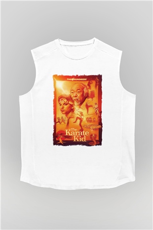 The Karate Kid Beyaz Unisex Kolsuz Tişört
