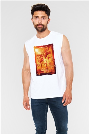 The Karate Kid Beyaz Unisex Kolsuz Tişört