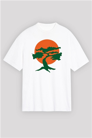 The Karate Kid Beyaz Unisex Oversize Tişört T-Shirt