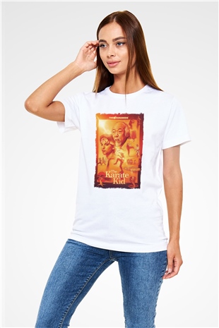 The Karate Kid Beyaz Unisex Tişört T-Shirt