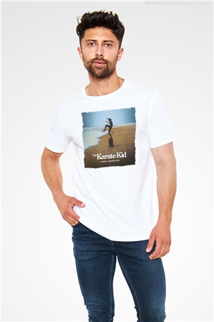 The Karate Kid Beyaz Unisex Tişört T-Shirt