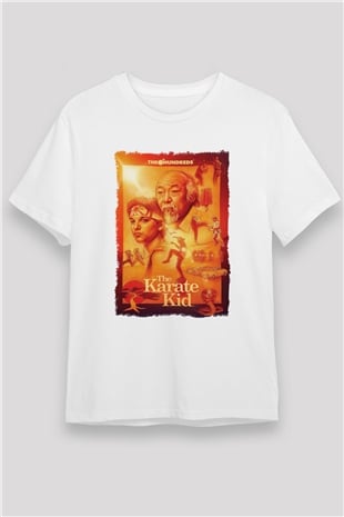 The Karate Kid Beyaz Unisex Tişört T-Shirt