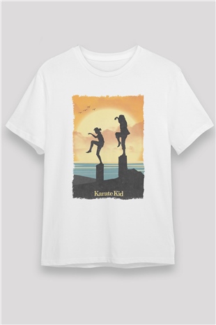 The Karate Kid Beyaz Unisex Tişört T-Shirt