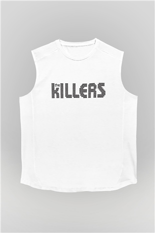 The Killers Beyaz Unisex Kolsuz Tişört