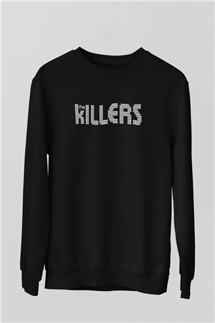 The Killers Siyah Unisex Sweatshirt