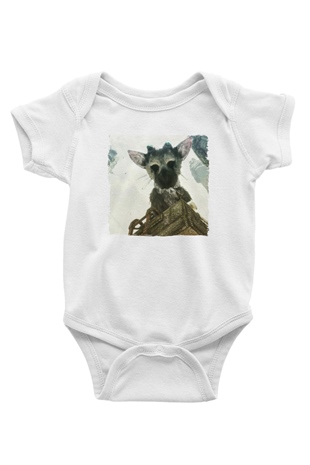The Last Guardian Beyaz Bebek Body - Zıbın