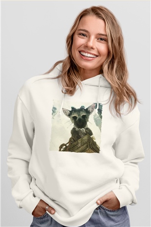 The Last Guardian Beyaz Unisex Hoodie
