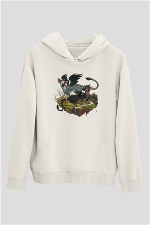The Last Guardian Beyaz Unisex Hoodie