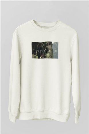 The Last Guardian Beyaz Unisex Sweatshirt