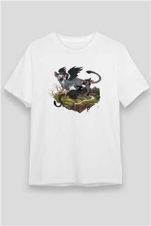 The Last Guardian Beyaz Unisex Tişört T-Shirt