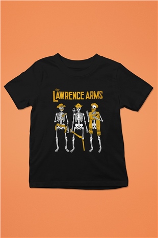 The Lawrence Arms Baskılı Siyah Unisex Çocuk Tişört