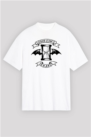 The Lawrence Arms Beyaz Unisex Oversize Tişört T-Shirt