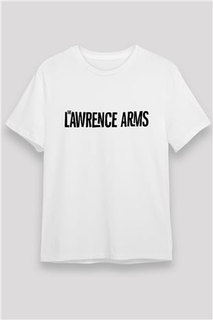 The Lawrence Arms Beyaz Unisex Tişört T-Shirt - TişörtFabrikası