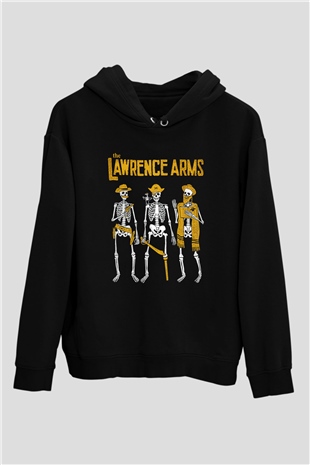 The Lawrence Arms Siyah Unisex Hoodie