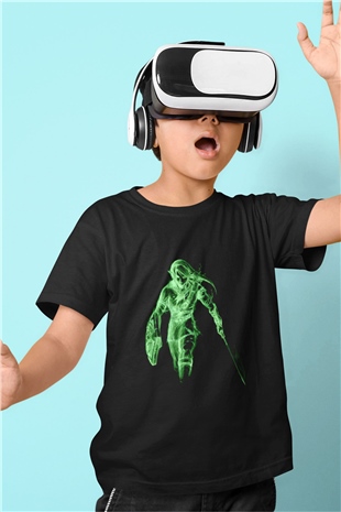 The Legend of Zelda Baskılı Siyah Unisex Çocuk Tişört