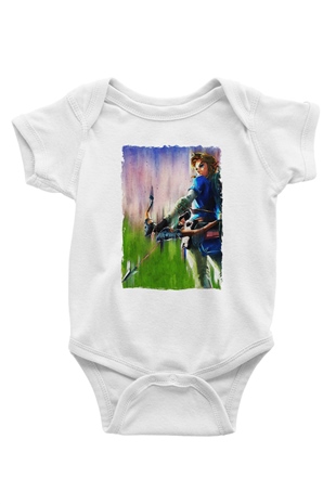 The Legend of Zelda Beyaz Bebek Body - Zıbın