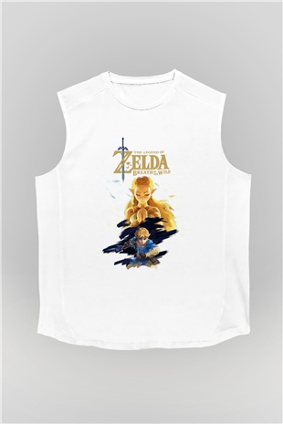 The Legend of Zelda Beyaz Unisex Kolsuz Tişört