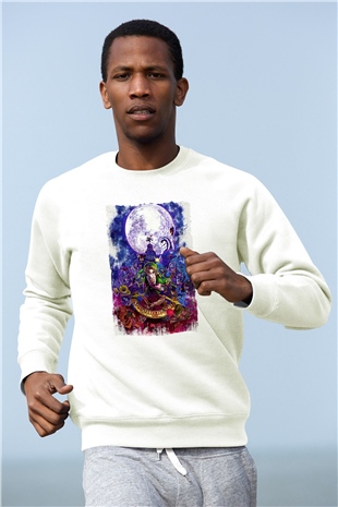 The Legend of Zelda Beyaz Unisex  Sweatshirt