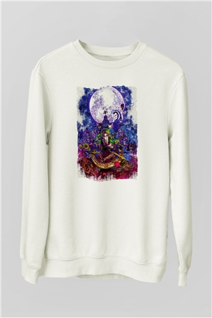The Legend of Zelda Beyaz Unisex  Sweatshirt