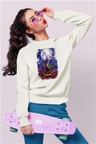 The Legend of Zelda Beyaz Unisex  Sweatshirt