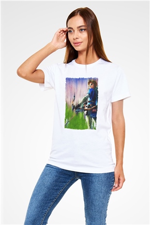 The Legend of Zelda Beyaz Unisex Tişört