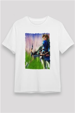 The Legend of Zelda Beyaz Unisex Tişört