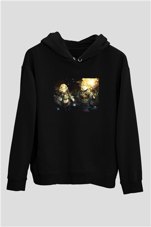 The Legend of Zelda Siyah Unisex Hoodie