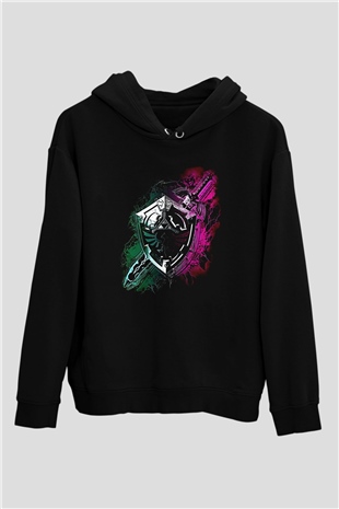 The Legend of Zelda Siyah Unisex Hoodie