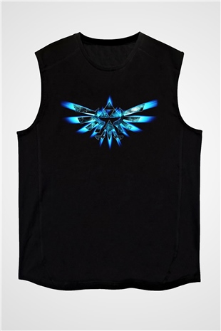 The Legend of Zelda Siyah Unisex Kolsuz Tişört