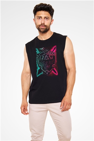 The Legend of Zelda Siyah Unisex  Kolsuz Tişört