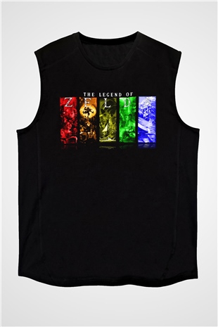 The Legend of Zelda Siyah Unisex Kolsuz Tişört